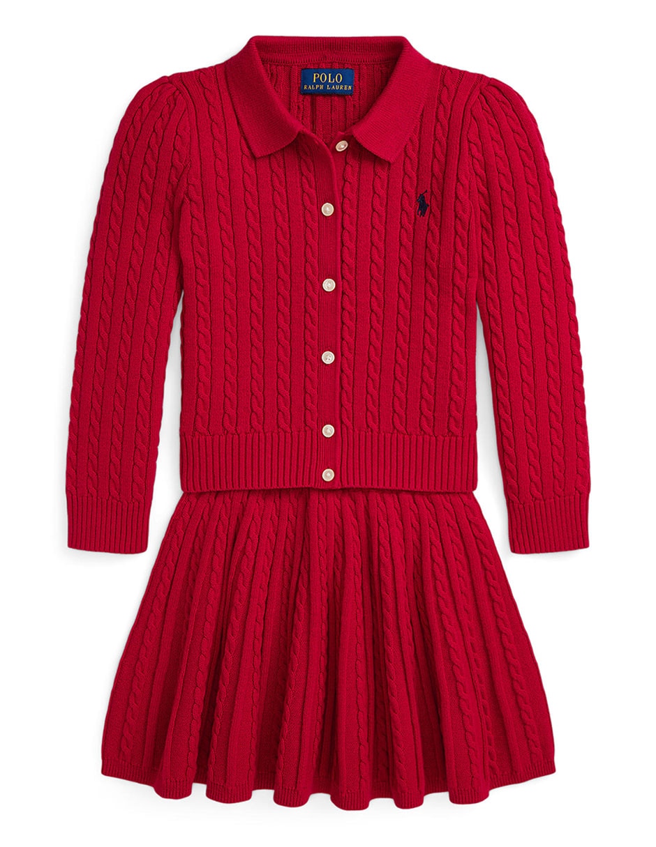 Conjunto de algodón para bebé niña 5