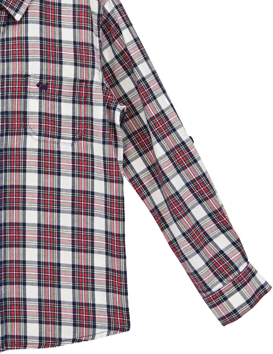 Camisa casual de algodón manga larga para bebé niño 3