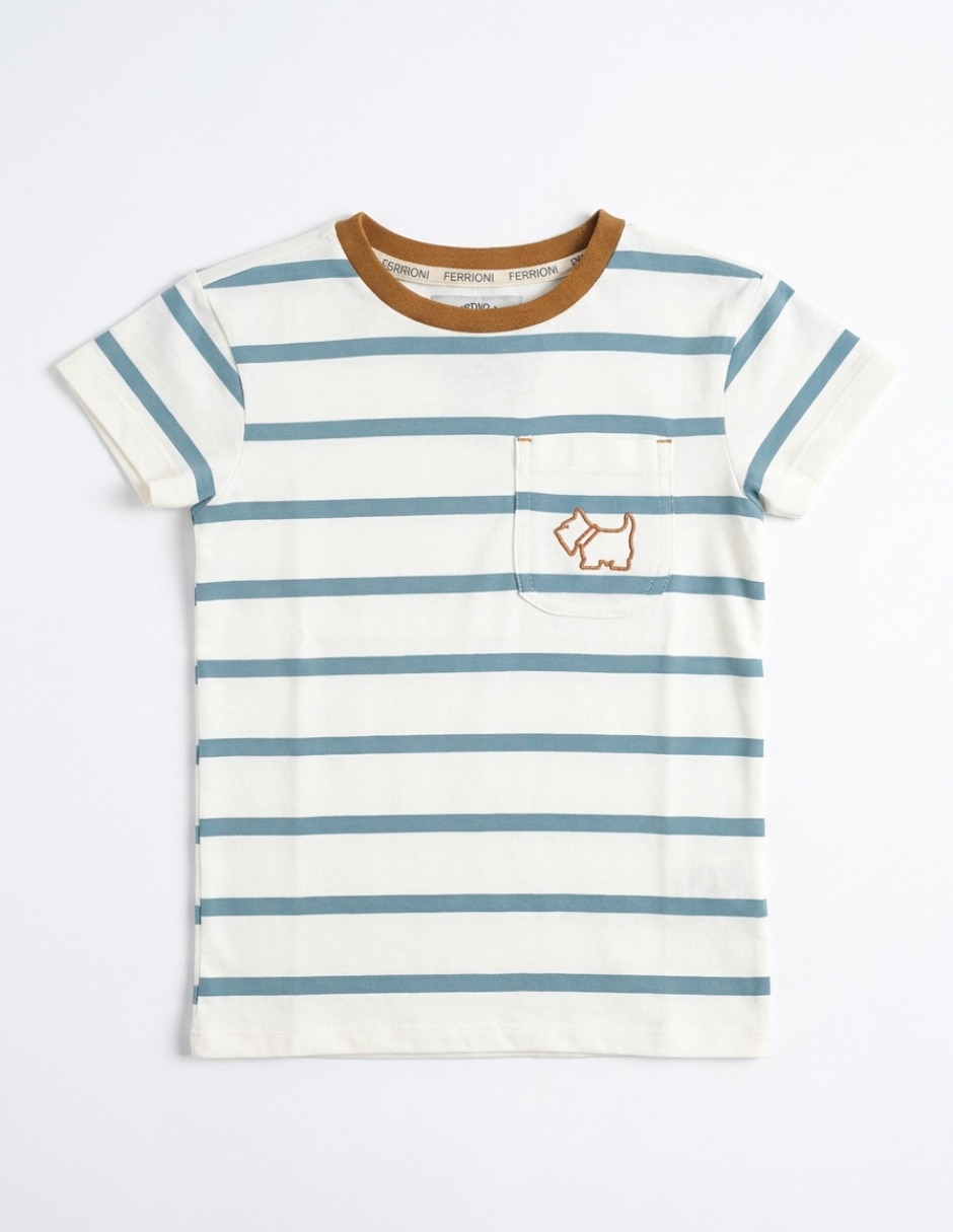Playera manga corta para bebé niño Playera manga corta para bebé niño