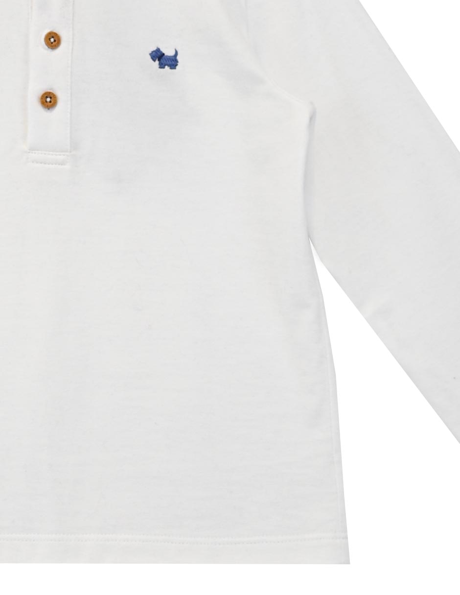 Playera manga larga para bebé niño 4