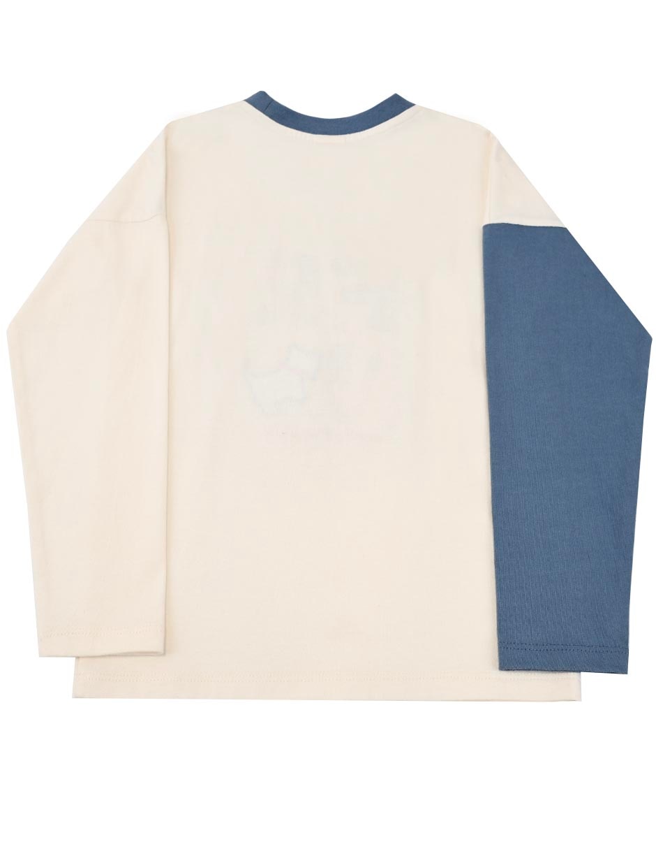 Playera manga larga para bebé niño 4