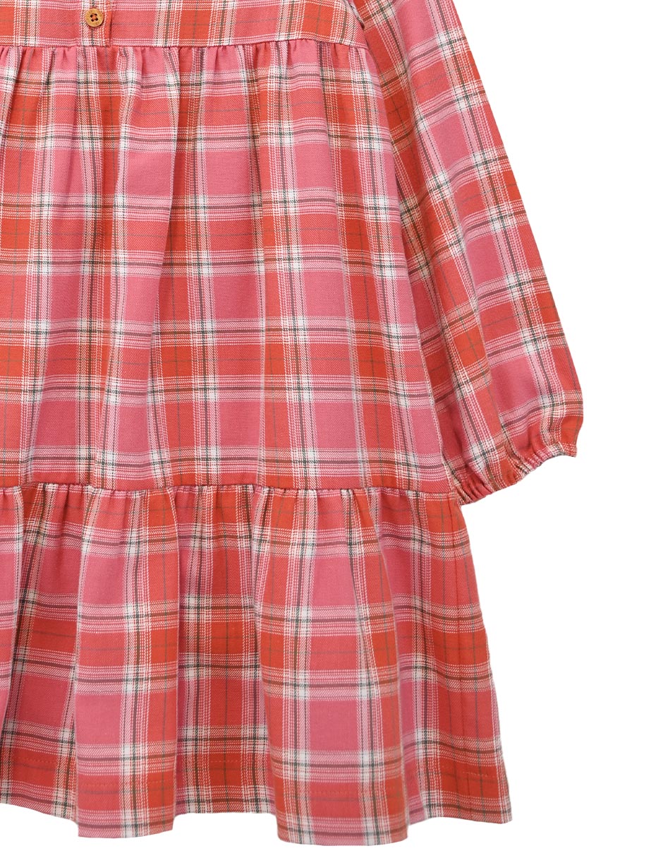 Vestido manga larga para niña 2