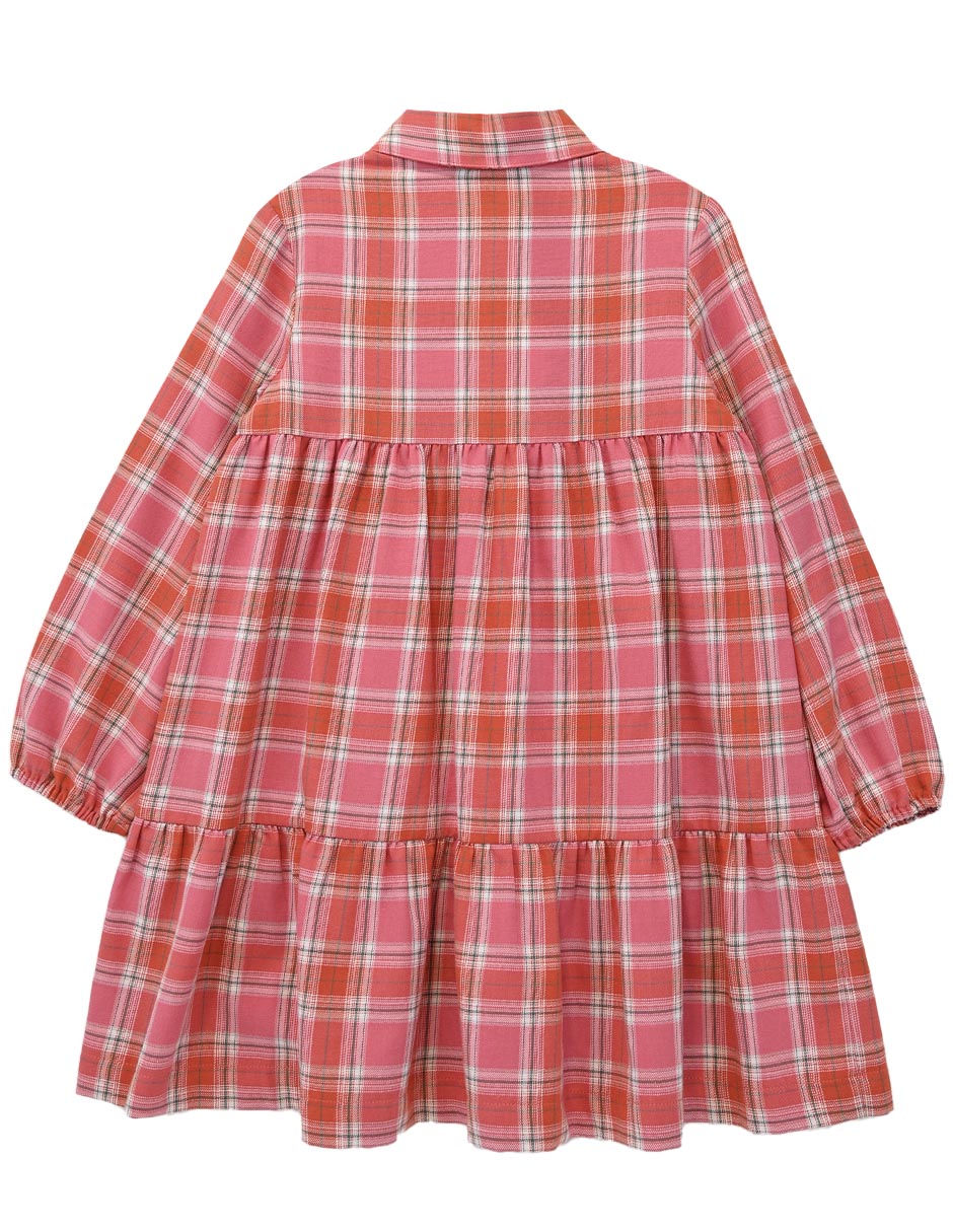 Vestido manga larga para niña 3