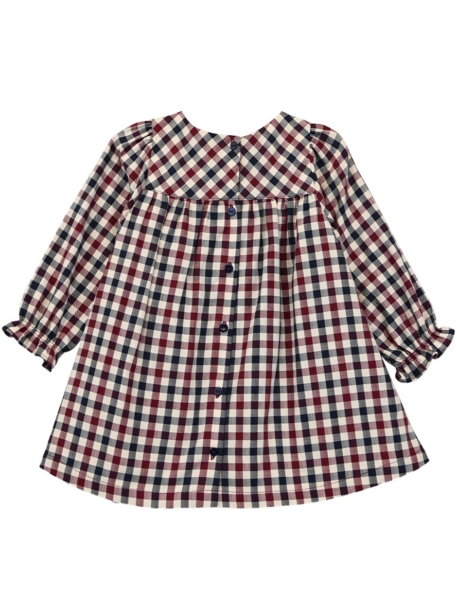 Vestido manga larga para bebé niña 3