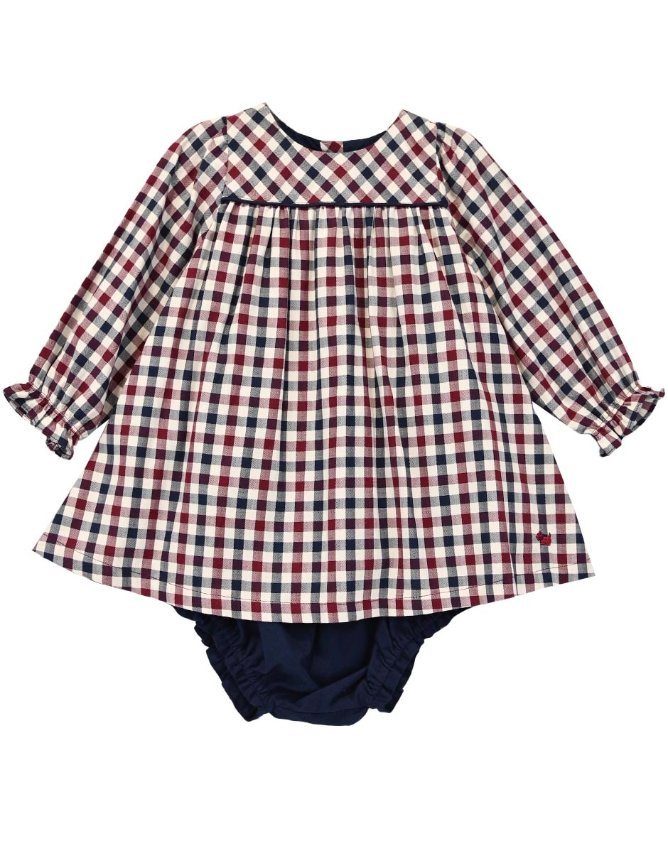 Vestido manga larga para bebé niña 4