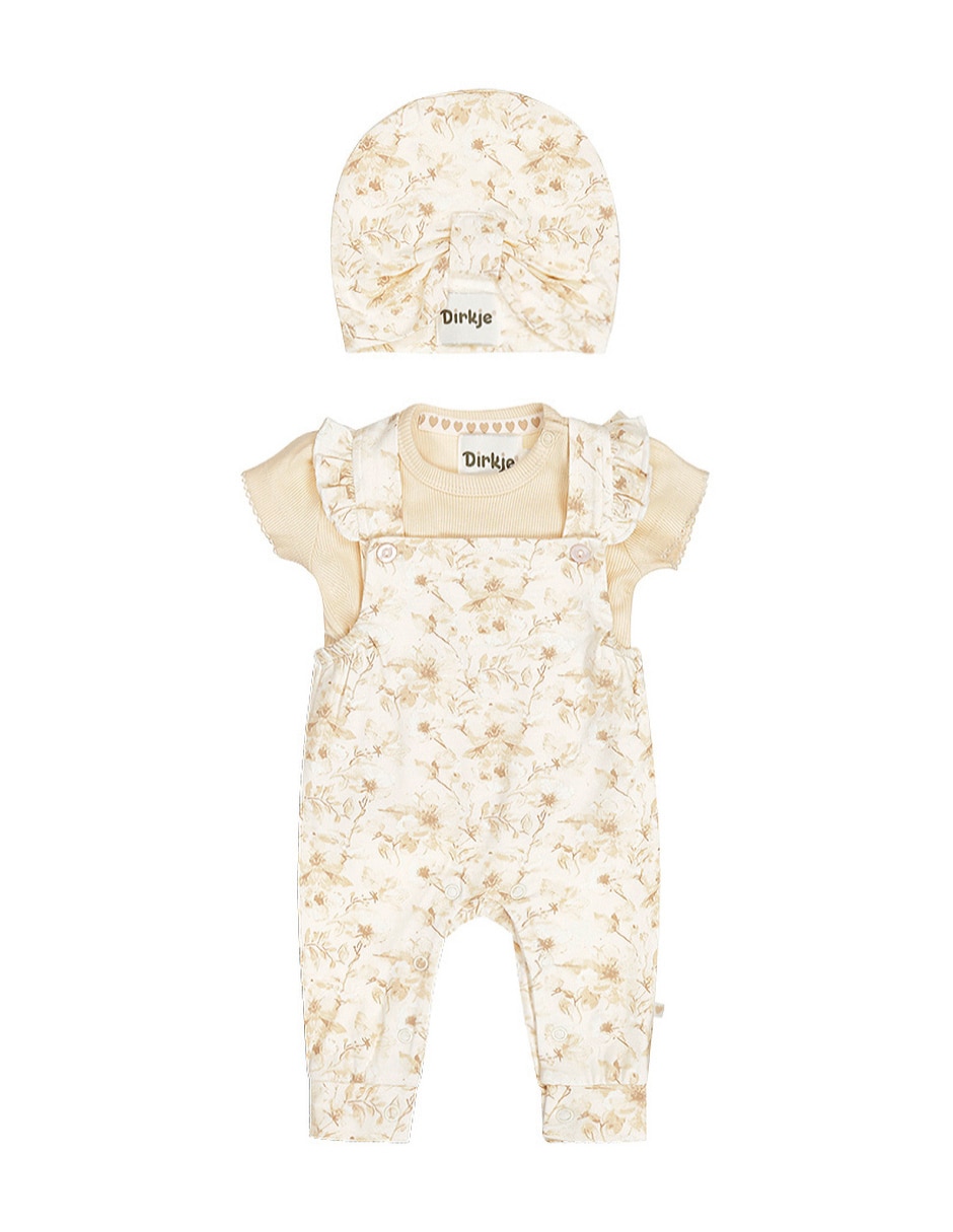 Conjunto Casual de Algodón y elastano para Bebé Niña