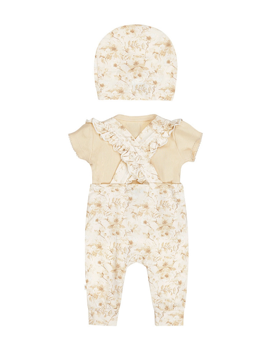 Conjunto Casual de Algodón y elastano para Bebé Niña 2