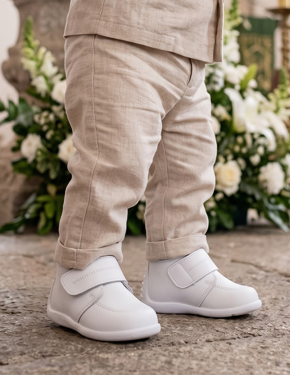 Zapato ceremonia de piel para niño 6