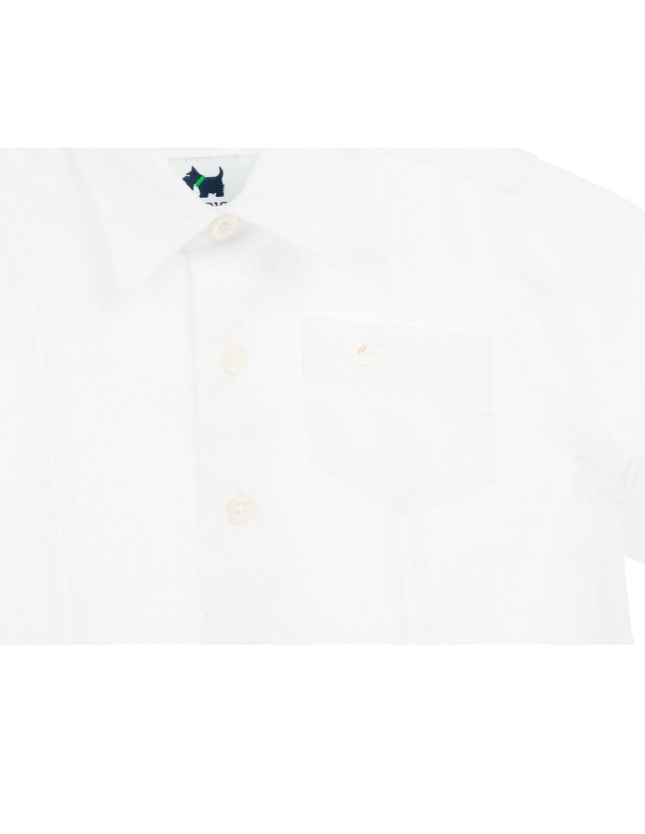 Guayabera manga corta para niño