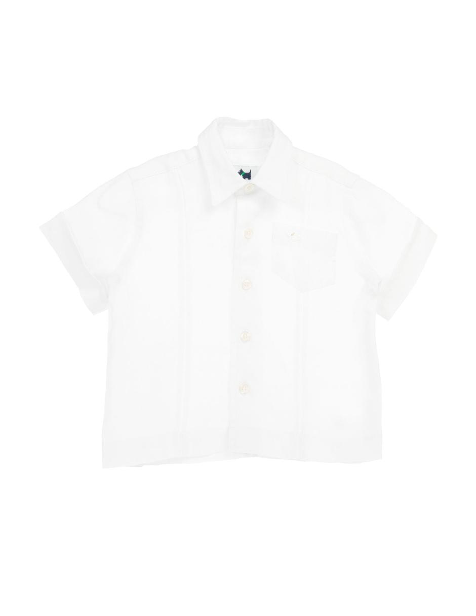 Guayabera manga corta para niño